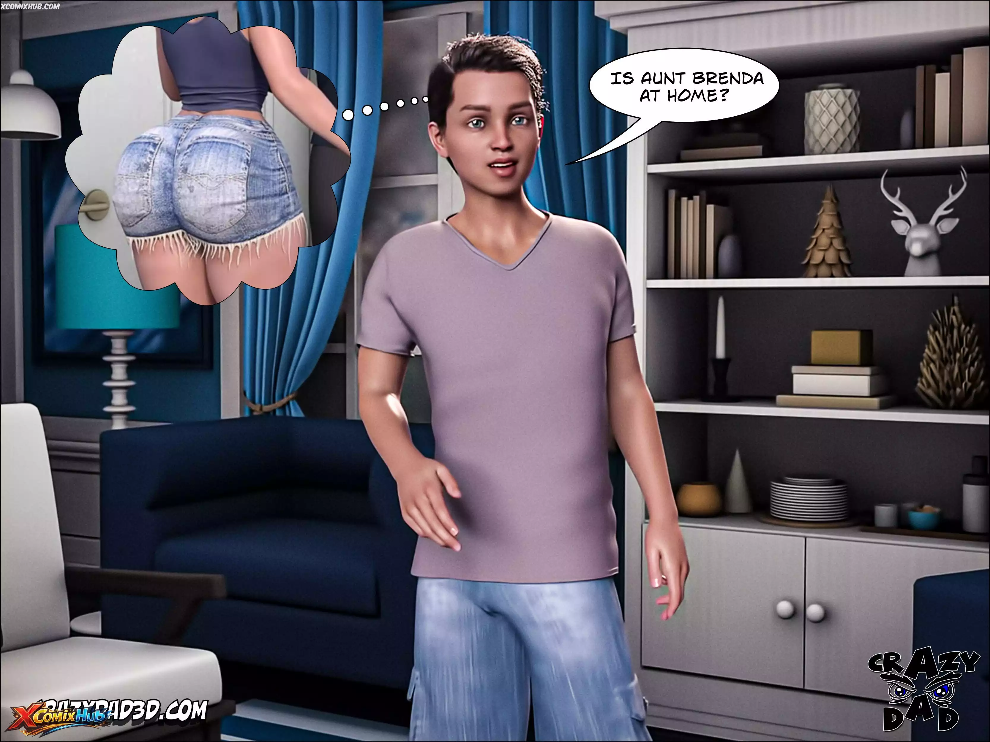 Father In Law At Home Chapter 16 Crazydad3d 008 Comic Page 8
